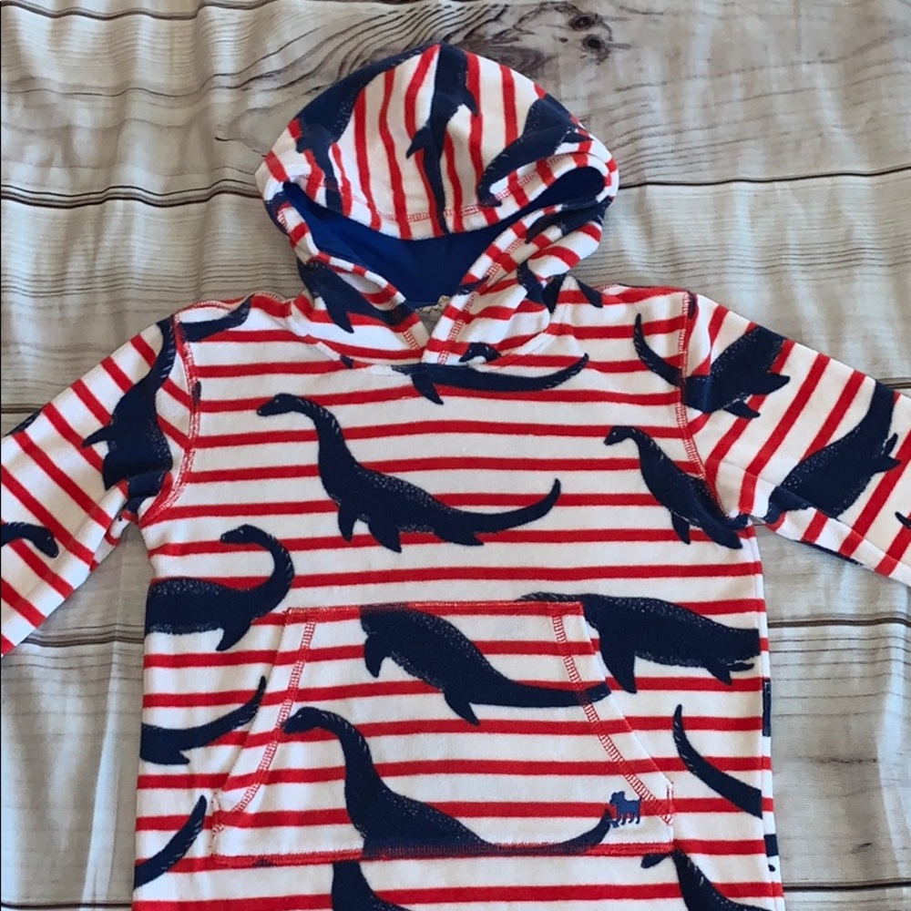Mini Boden Swim Beach Terry Pullover 5-6Y